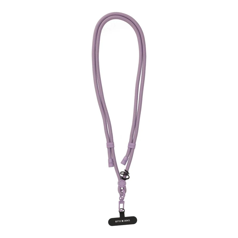 lilac rope crossbody strap